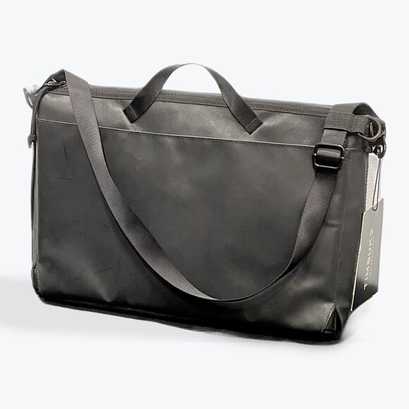 NEW Timbuk2 Jet Black Heist Briefcase Crossbody Backpack - Picture 7 of 9